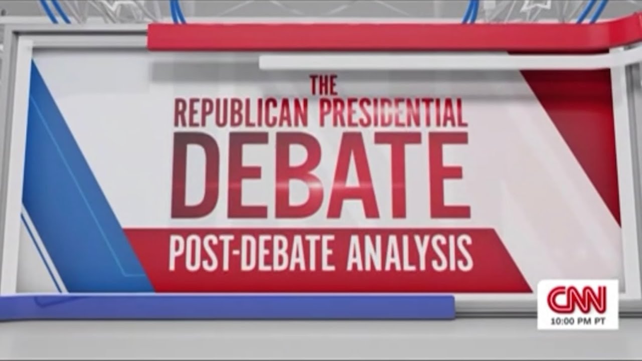 CNN’s Post Analysis Intro/Opening of the First 2024 Republican