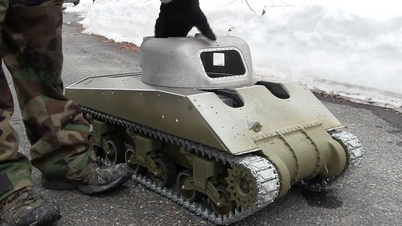 1 6 Scale RC Sherman Tank