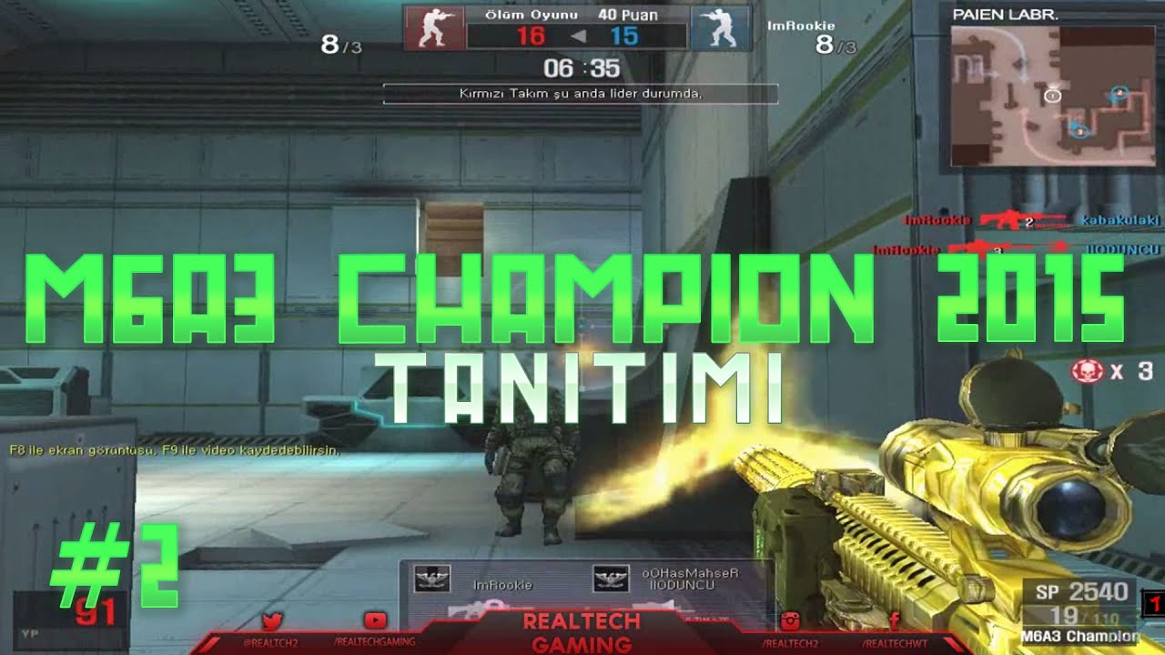 Wolfteam Yeni silahlar ve M6A3 Champion Tanıtımı - YouTube