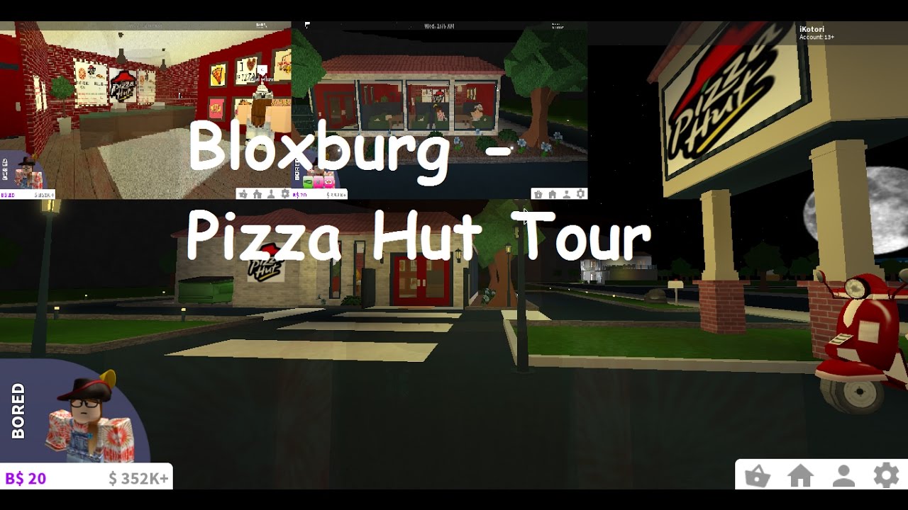 Bloxburg Pizza Place Build