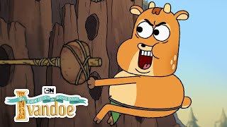 Cupcake Trains Ivandoe  | The Heroic Quest of the Valiant Prince Ivandoe | Cartoon Network