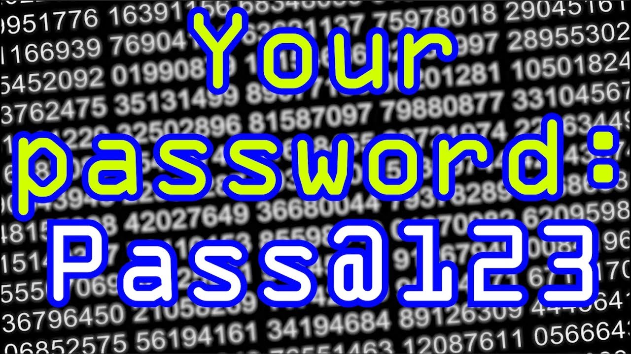 I know your password! It's... - YouTube