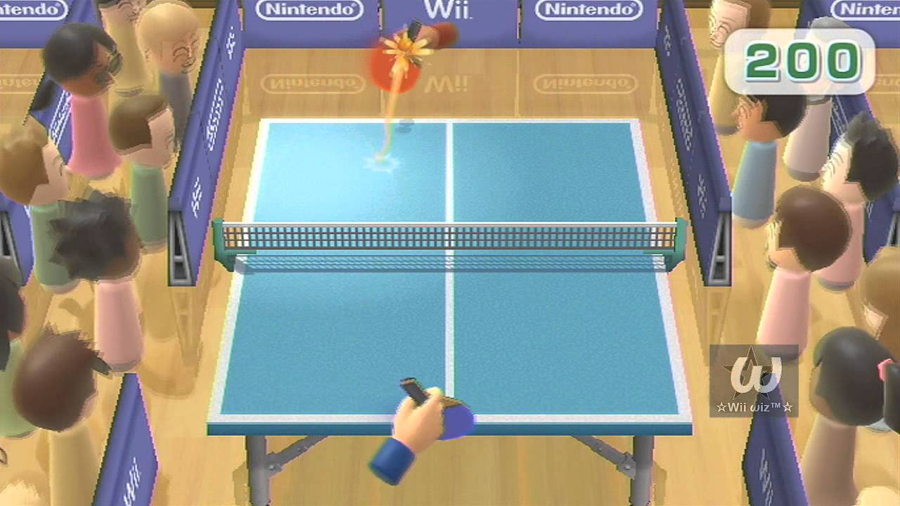 Wii Play: Table Tennis - My Record (434 Rallies) - YouTube