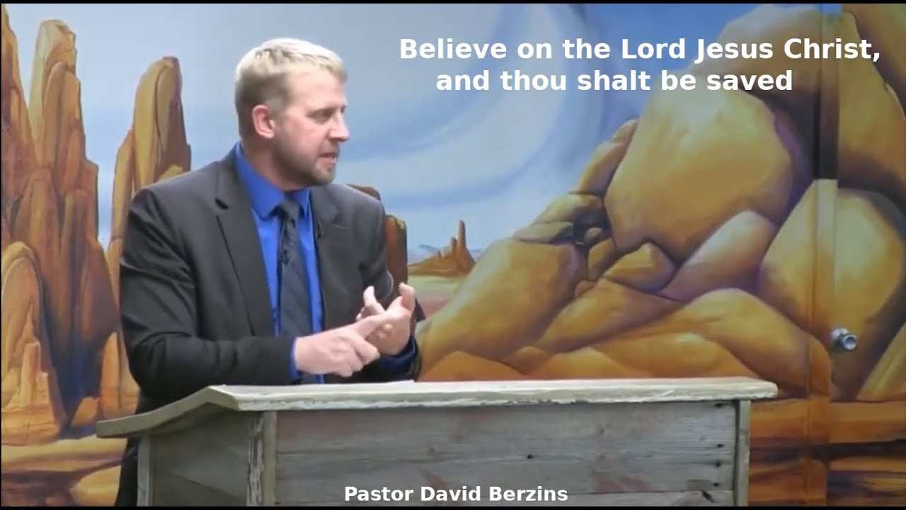 Believe on the Lord Jesus Christ, and thou shalt be saved - YouTube