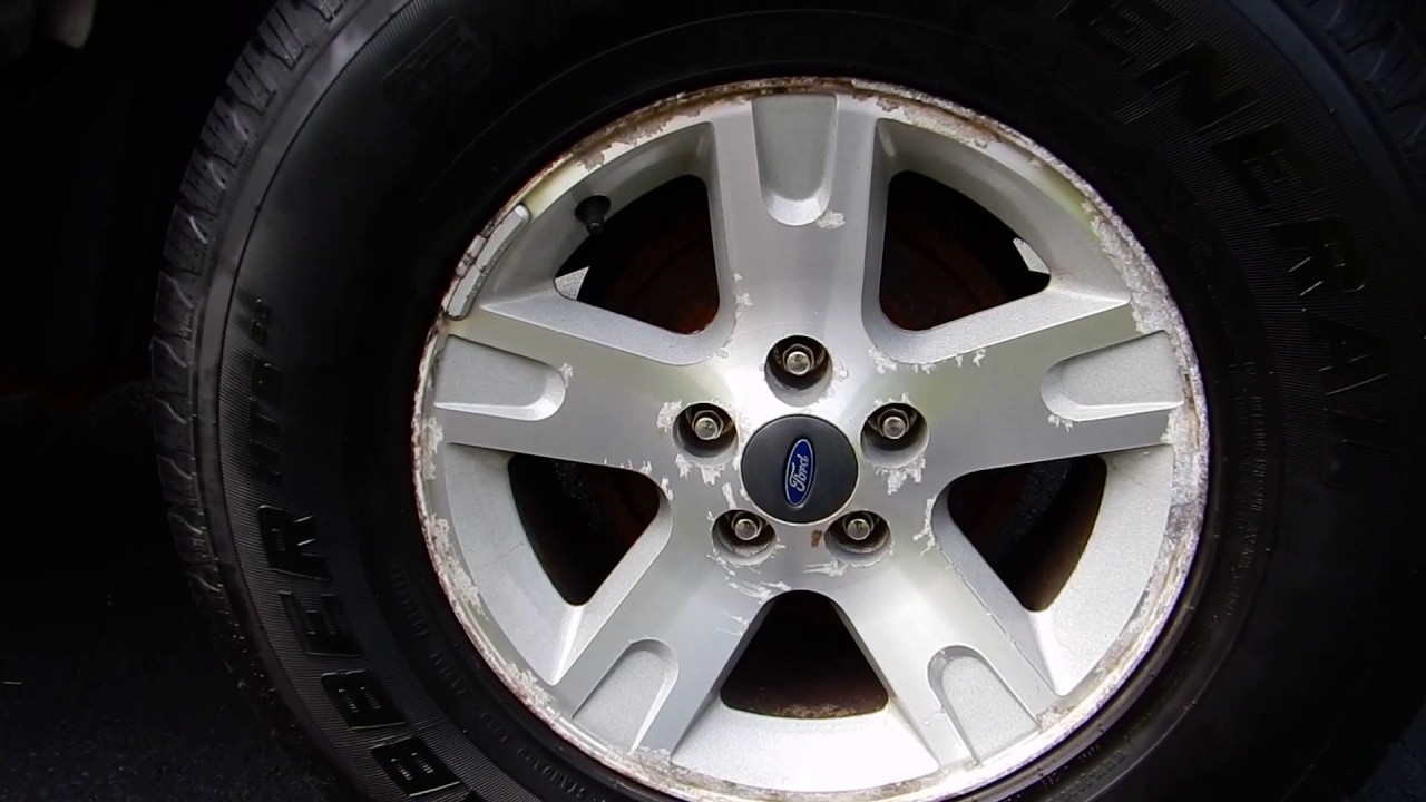 Ford Explorer Sport Trac Wheel Size