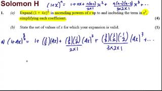 Binomial Theorem Exam Style Question 1 | Maths