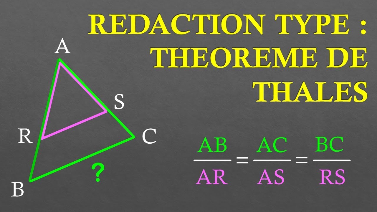 quiz théorème de thales 3ème – qcm thalès 4ème – Kuchi