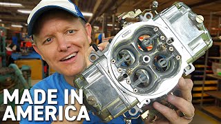 How Carburetors are Made (Basically Magic) - Holley Factory Tour | Smarter Every Day 261