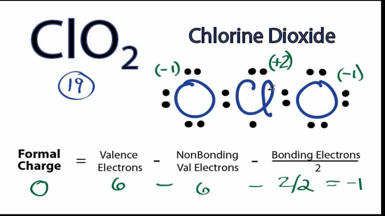 ClO2 Lewis Structure: How to Draw the Lewis Structure for ClO2 - YouTube