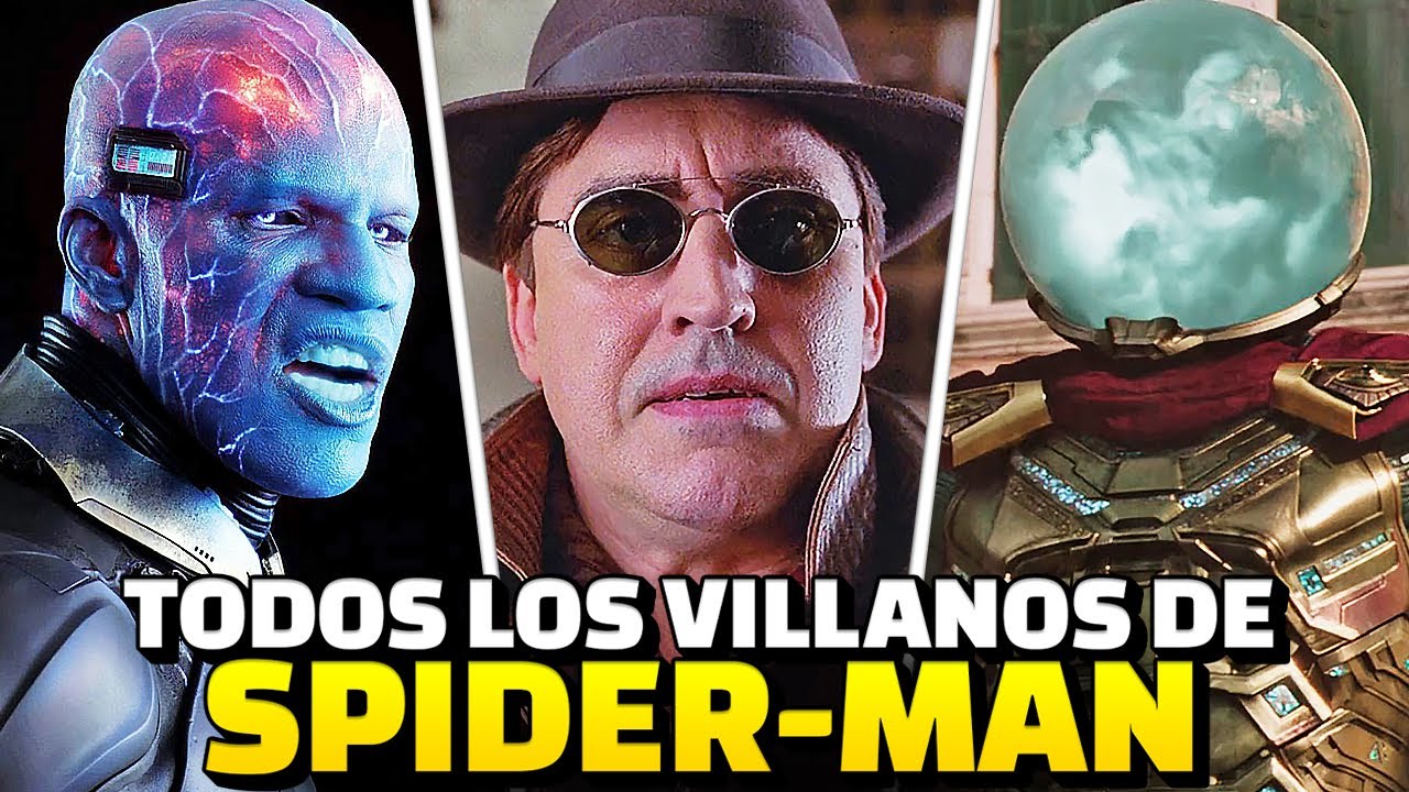 Top 43+ imagen villanos de spiderman peliculas