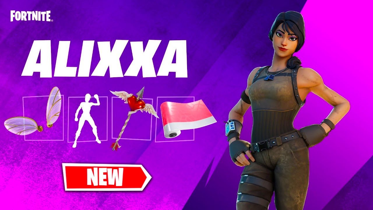 *NEW* ALIXXA'S LOCKER BUNDLE - FORTNITE ITEM SHOP - YouTube