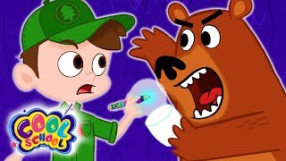 Scary Bear Steals Marshmallows! Cool Scout Summer Camp! | A Stupendous Drew Pendous Superhero Story