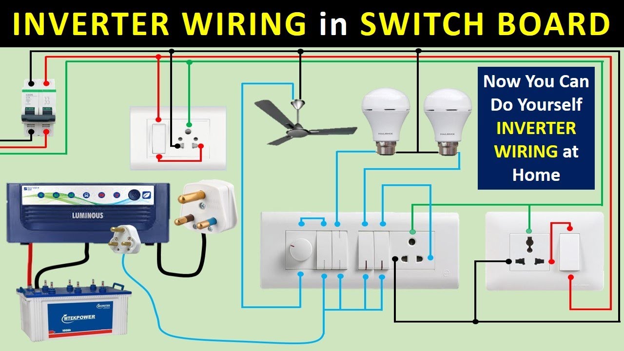 Wiring Diagram For Inverter To Db Board