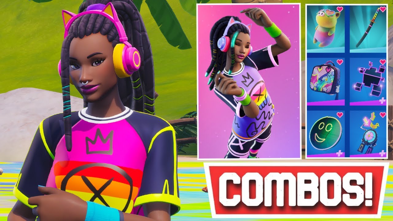 *NEW* BEST MAZY SKIN [PRISMATIC PRIDE BUNDLE] COMBOS! | Fortnite - YouTube