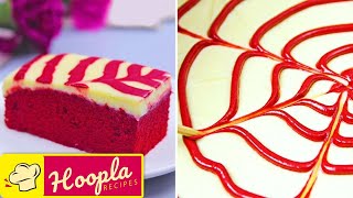 The Best Brownies You'll Ever Eat | RED VELVET | Brownie Ideas | DIY Fun Food Hoopla Recipes