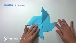 COOL BOOMERANG ORIGAMI - Let's Make The Super Star