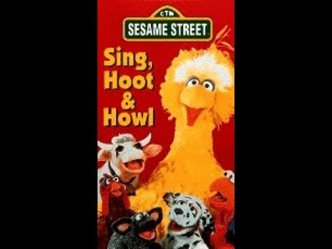 Sesame Street Sing Hoot And Howl Vhs