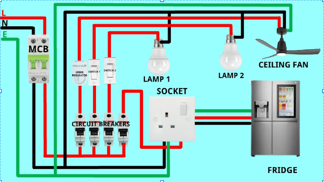 Simple House Wiring Schematics