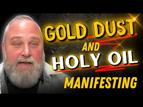 Supernatural Manifestation! Gold Dust and Holy Oil Appearing!