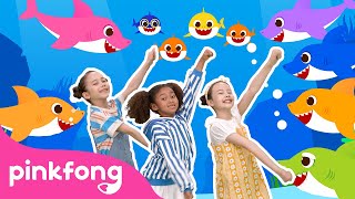 baby shark more and more dance along compilation doo doo doo pinkfong official