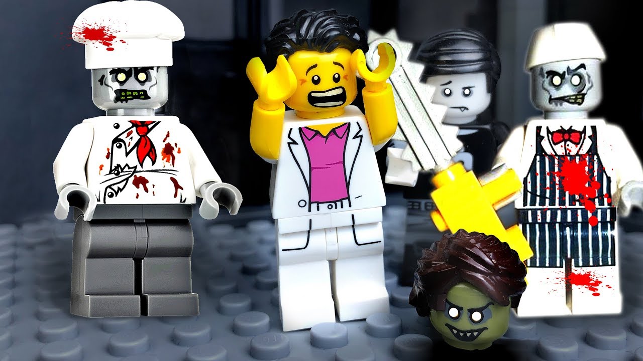 Lego Police Zombie Attack : Lego city police zombie prison break and ...