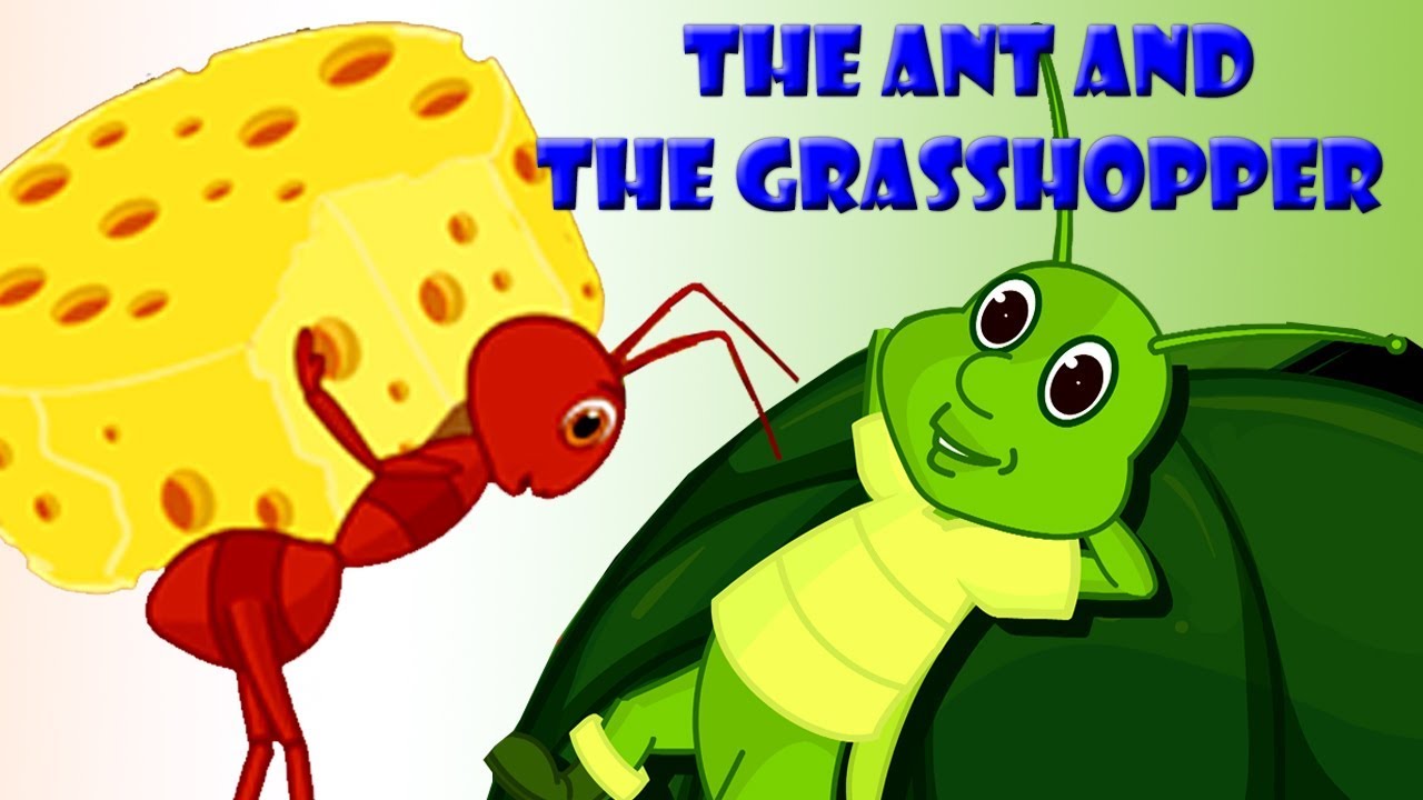 Fable Story Of The Ant And The Grasshopper - Story Guest