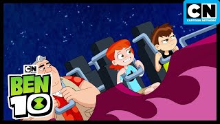 Ben Goes To The Theme Park! | Ben 10 | Cartoon Network