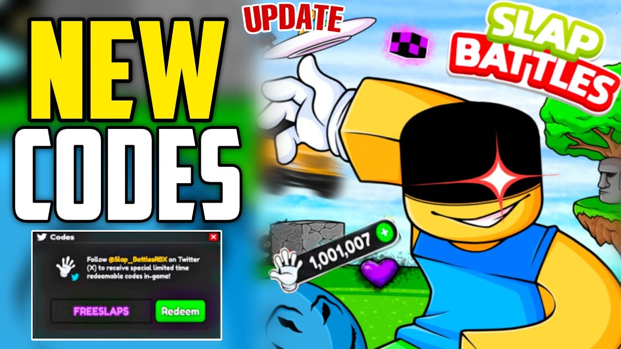 ⚠️NEW UPD!!⚠️SLAP BATTLES ROBLOX CODES 2024 - SLAP BATTLES CODES 2024 ...