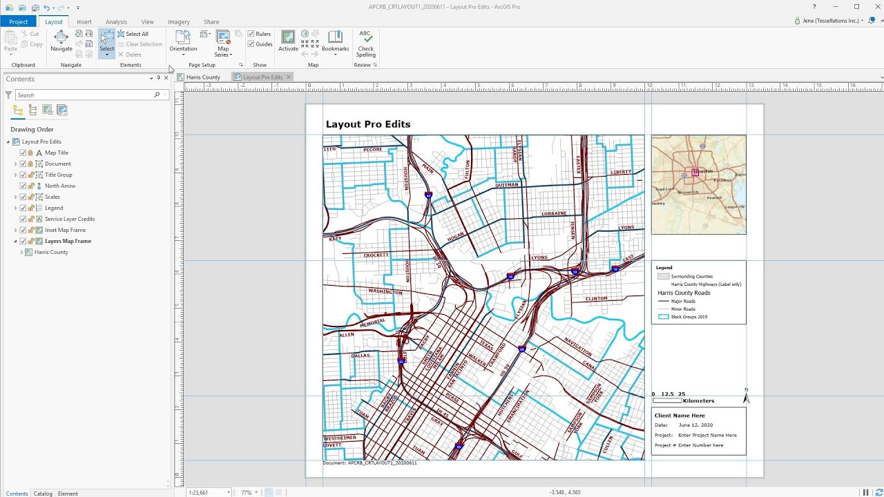 Arcgis Create A Map Layout Youtube Images