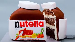 Is it CAKE or FAKE?  Realistic Cake | Awesome Nutella Cake Recipes