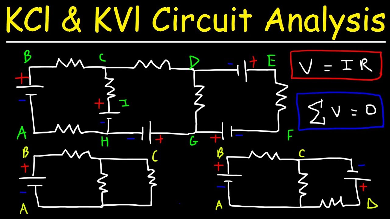 Kirchhoff's Law For A Series Circuit