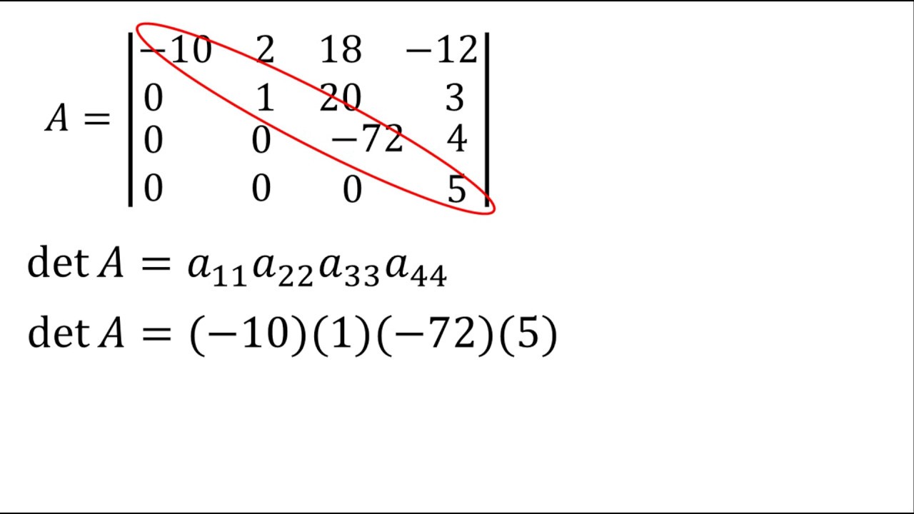 Homem Cerveja Antecipadamente calcular matriz triangular superior Fazer ...