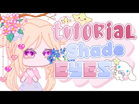 🍃 : How to shade eyes👁 || Gacha tutorial🤷🌷, - YouTube