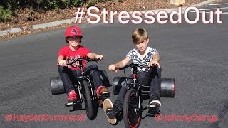 twenty one pilots: Stressed Out [OFFICIAL VIDEO COVER] by Hayden Summerall and Johnny Orlando