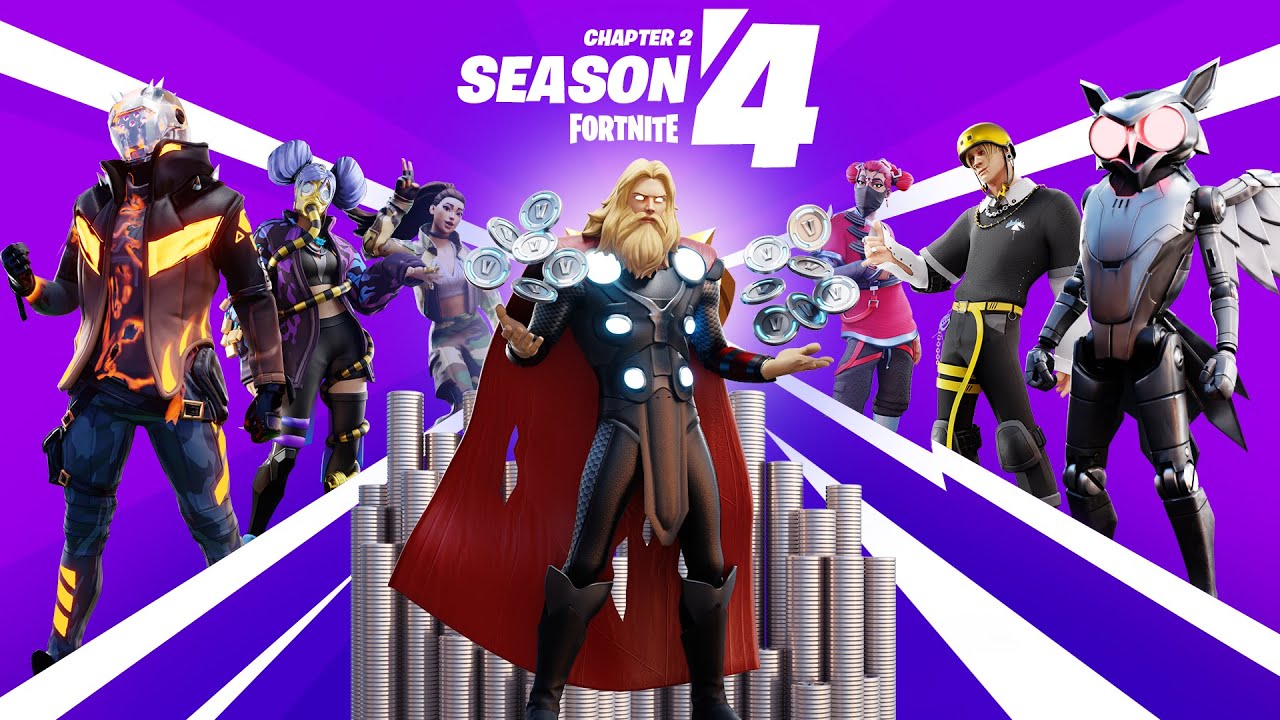 Fortnite Chapter 2 Season 4 Battle Pass Gameplay Trailer Youtube