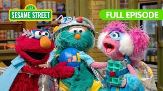 Elmo Plays Superheroes with Abby and Rosita | Sesame Street Full Street Story