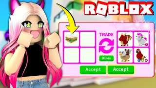 Wengie Tries The Paperclip Trading Challenge In Roblox Adopt Me