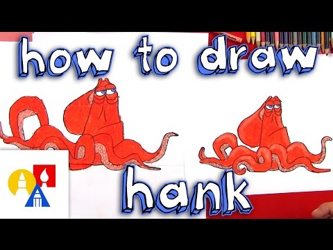 How To Draw Hank From Finding Dory