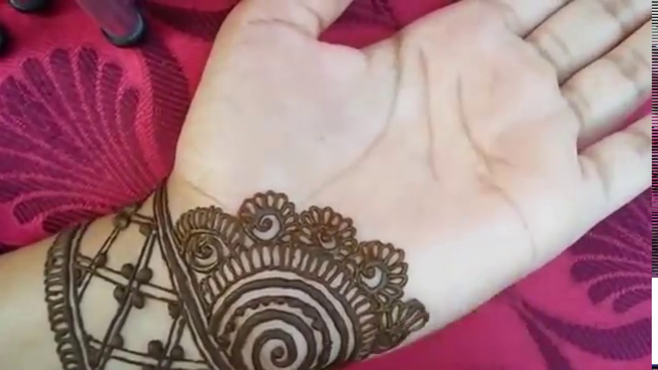 Latest Beautiful Stylish And Easy Mehndi Designs For Front Hands Simple Henna Designs 18 Youtube