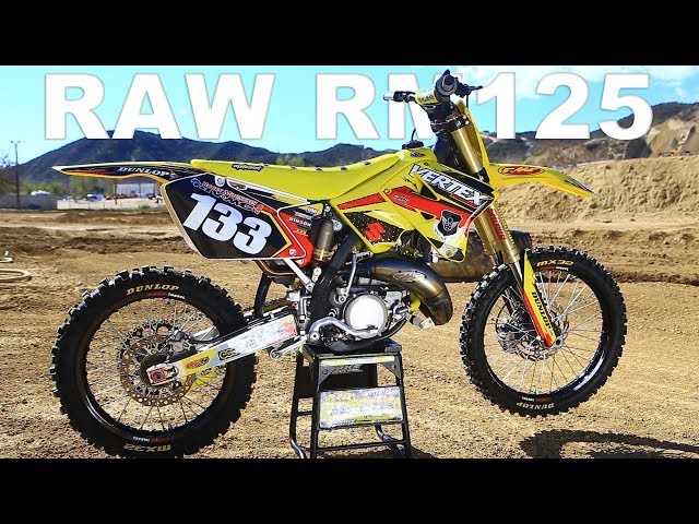 Project Rm125 2 Stroke Raw - Motocross Action Magazine - Youtube