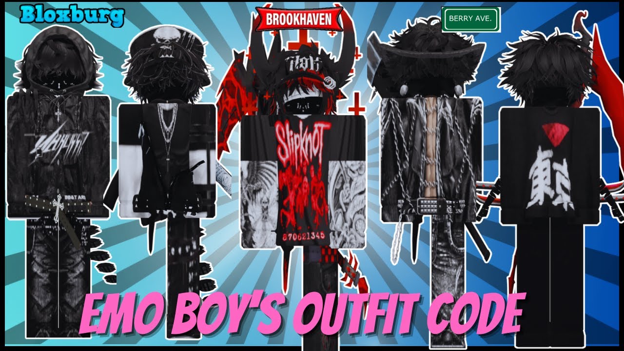 New Boy Outfits Code For Brookhaven And Berry Avenue 2024 