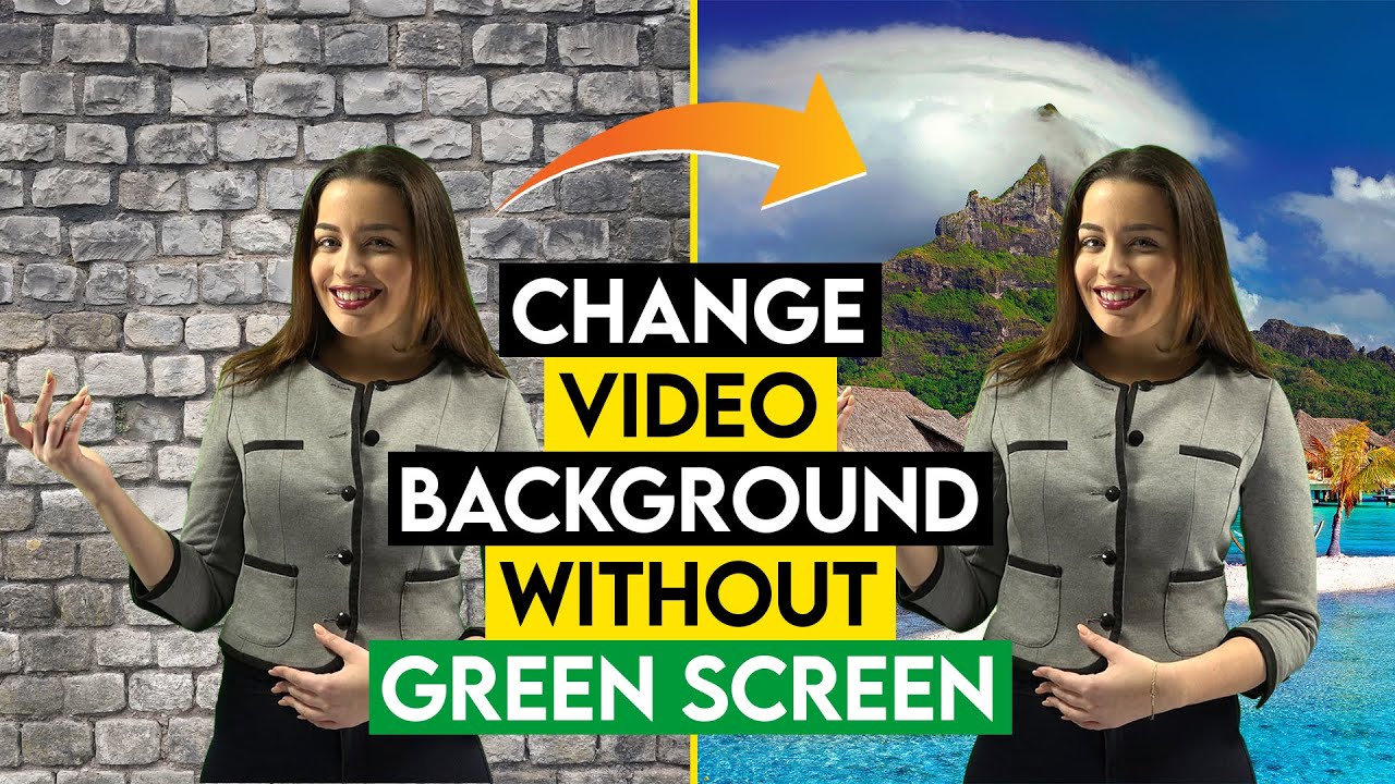 Hướng dẫn Video background green screen change một cách chi tiết nhất