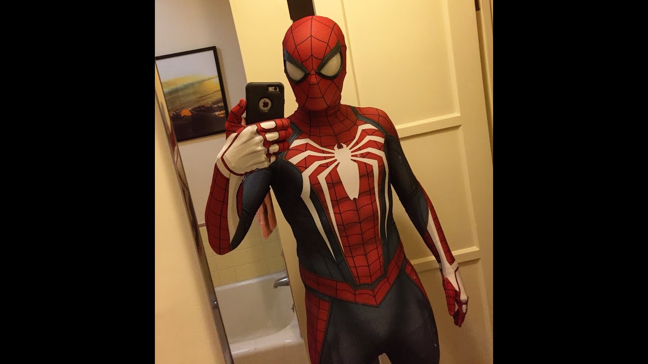 Spider-Man PS4 Advanced Suit Cosplay - YouTube