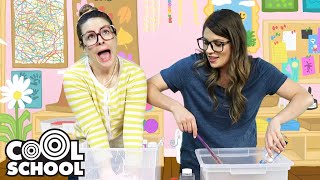 SLIME COMPILATION  FUNNY  Satisfying  DIY Slime w/ guests Elmo, Ms. Booksy, Marvie | Cool School