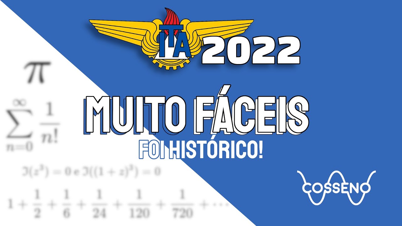 Questão MAIS FÁCIL da PROVA DO ITA 2022 Matemática ITA IME YouTube