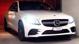 21 Mercedes Amg C43 C Class Full Review Sound Interior Exterior Youtube