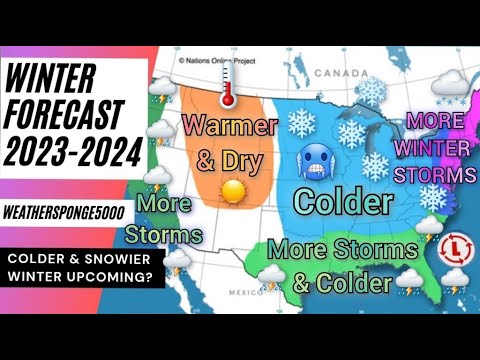 Winter Forecast 2023 - 2024 - YouTube