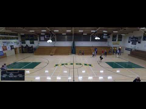 York Catholic High vs. Linville Hill Christian School Varsity Mens' Volleyball