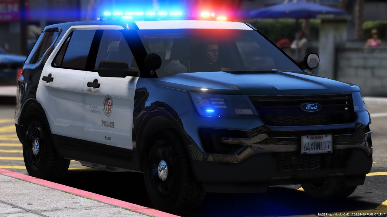 [GTA-LSPDFR] L.A.P.D Officer Patrol | Los Angeles Police Department #4 ...