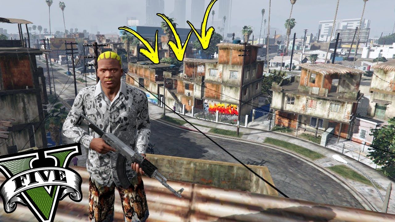 FAVELA NA GROVE STREET: MUITO SHOW - GTA V PC MOD - YouTube